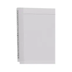 Medical Arts Press Kardex Match Reinforced End Tab File Folder, Straight Cut, Letter-Size, White, 100/Box (F1170-WHT)