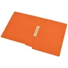 Medical Arts Press Reinforced End Tab File Folder, Straight Cut, Letter-Size, Orange, 50/Box (S-09168-ORG)