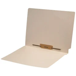 Medical Arts Press Reinforced End Tab File Folder, Straight Cut, Letter-Size, Manila, 50/Box (S-09120)