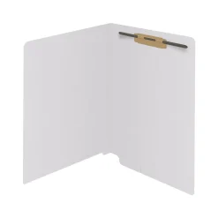 Medical Arts Press Reinforced End Tab File Folder, Straight Cut, Letter-Size, White, 50/Box (S-01501-WHT)