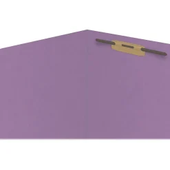 Medical Arts Press Reinforced End Tab File Folder, Straight Cut, Letter-Size, Lavender, 50/Box (S-01501-LAV)