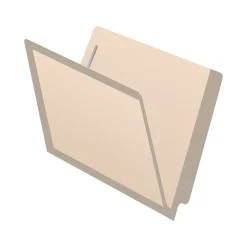 Medical Arts Press Reinforced End Tab File Folder, Straight-Cut, Letter Size, Manila/Gray, 50/Box (S-09473-GRY)