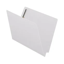 Medical Arts Press Reinforced End Tab File Folder, Straight Cut, Letter-Size, White, 50/Box (S-01601-WHT)