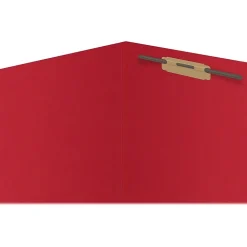 Medical Arts Press Reinforced End Tab File Folder, Straight Cut, Letter-Size, Red, 50/Box (S-01501-RED)