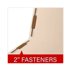 Medical Arts Press Reinforced End Tab File Folder, Letter-Size, Manila, 50/Box (S-01316)