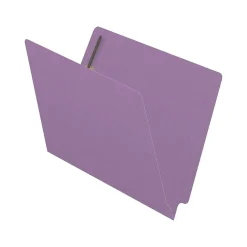 Medical Arts Press Reinforced End Tab File Folder, Straight Cut, Letter-Size, Lavender, 50/Box (S-01602-LAV)