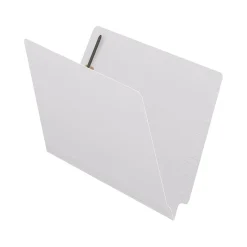 Medical Arts Press Reinforced End Tab File Folder, Straight Cut, Letter-Size, White, 50/Box (S-01502-WHT)
