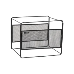 Mind Reader Hanging File Folder Organizer, Black (BOXFILE-BLK)