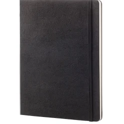 Moleskine Classic Hard Cover Notebook, 7.5" x 9.75", Black (895292XX)