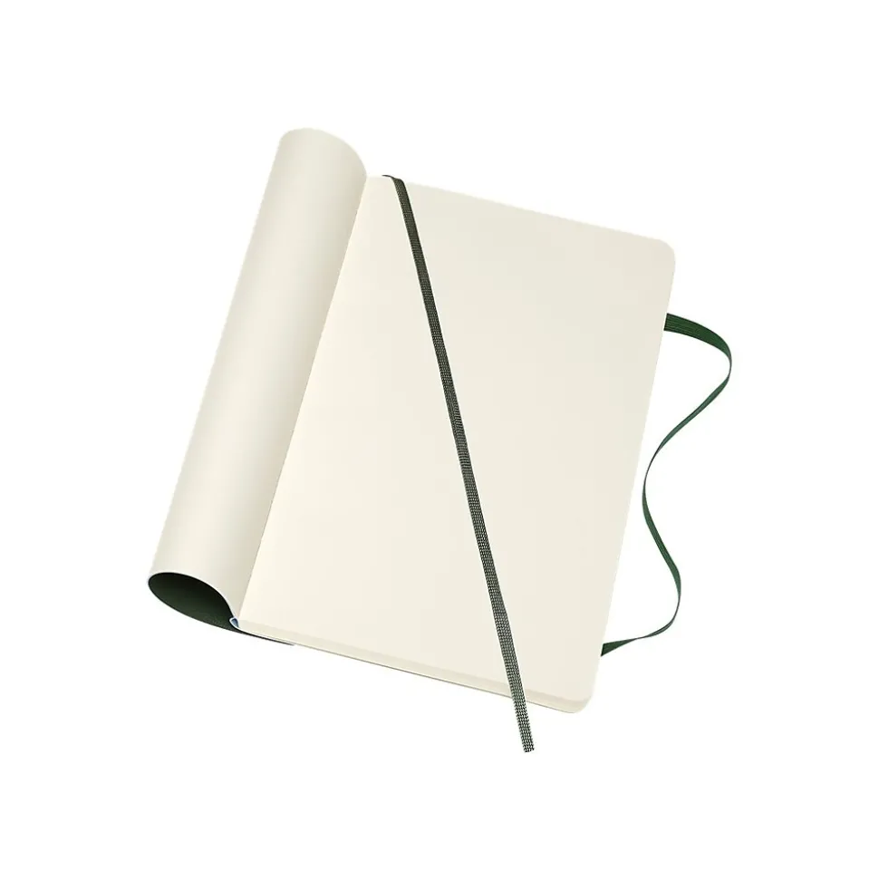 Moleskine Classic Pocket Notebook, 5" x 8.25", 96 Sheets, Green (600028)