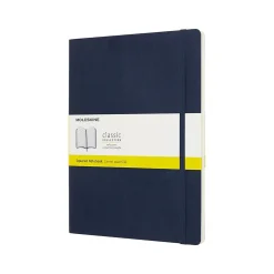 Moleskine Classic Professional Notebook, 7.5" x 9.75", Wide Ruled, 96 Sheets, Sapphire Blue (854771)