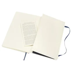 Moleskine Classic Professional Notebooks, 5" x 8.25", Wide Ruled, 96 Sheets, Blue (854740XX)