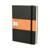 Moleskine Classic 1-Subject Professional Notebook, 7.5" x 10", Narrow Ruled, 96 Sheets, Black (323067)