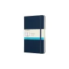 Moleskine Classic 1-Subject Professional Notebook, 5" x 8.25", Dotted, 240 Sheets, Blue (715437)