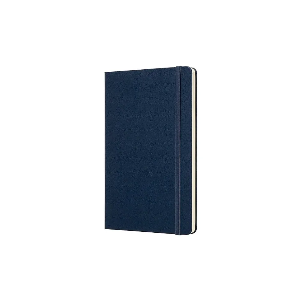 Moleskine Classic 1-Subject Professional Notebook, 5" x 8.25", Dotted, 240 Sheets, Blue (715437)