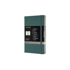 Moleskine Pro Large Professional Notebooks, 5" x 8.25", Narrow Ruled, Green (620763)