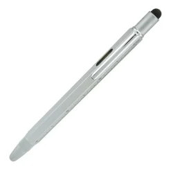 Monteverde One Touch Tool Inkball Pen with Stylus, Silver (MV35221)