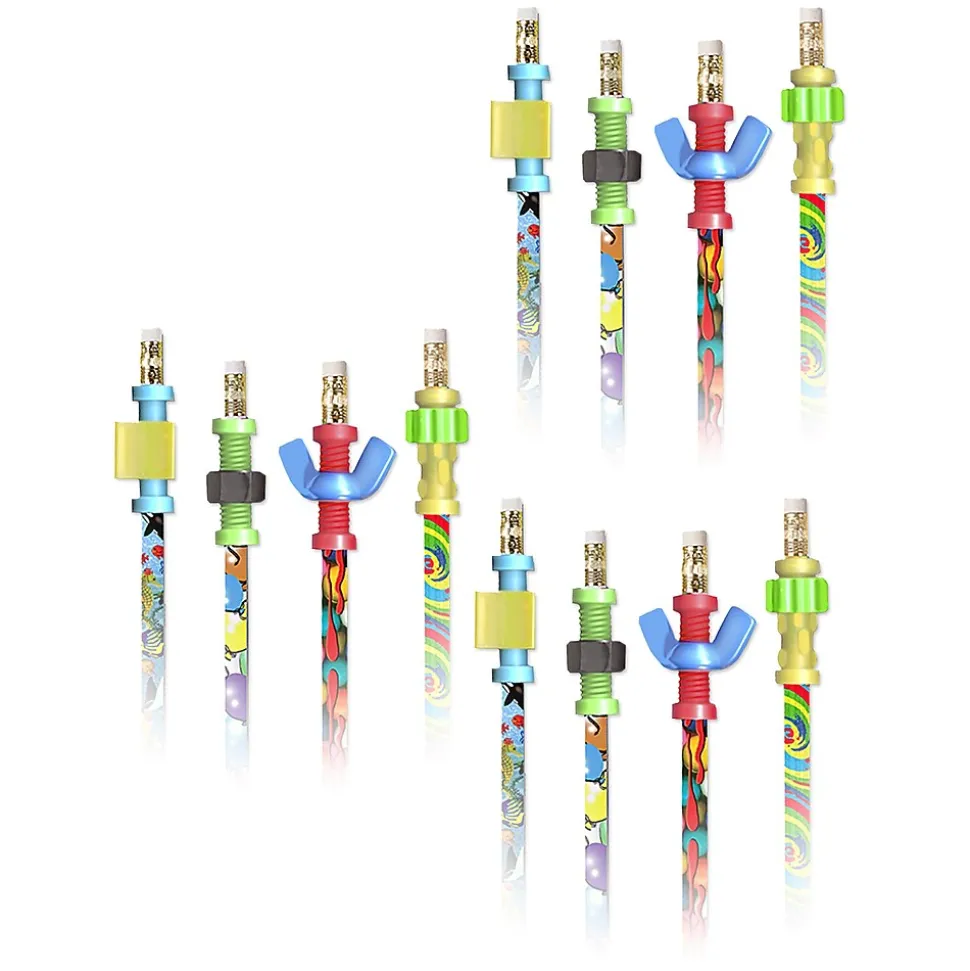 Musgrave Wooden Pencil, 0.7mm, #2 Medium Lead, 4/Pack (MUSFIDGETS4PK-3)