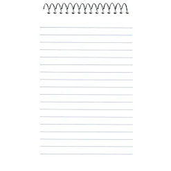 National Brand Xtreme Memo Pad, 3" x 5", Narrow, White, 60 Sheets/Pad (31120)