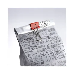 Officemate Smiling Face Small Binder Clips, 0.38