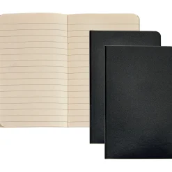 Oxford Idea Collective Pocket Journal, 3.5" x 5.5", Wide Ruled, Black, 2/Pack (56877)