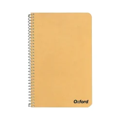 Oxford 1-Subject Professional Notebooks, 8.5" x 11", College Ruled, 80 Sheets, Brown (25-404R)
