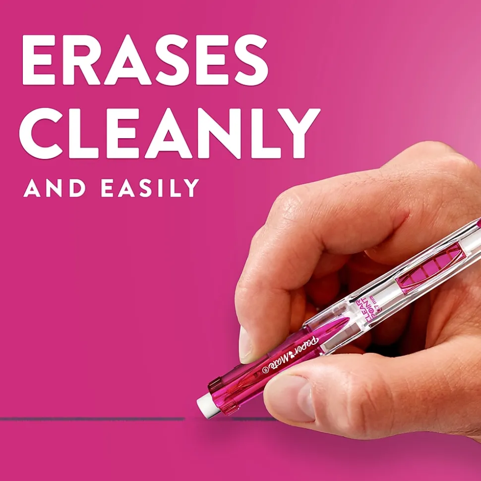 Paper Mate Clearpoint Starter Mechanical Pencil, 0.5mm, #2 Medium Lead, 2/Pack (34666PP)