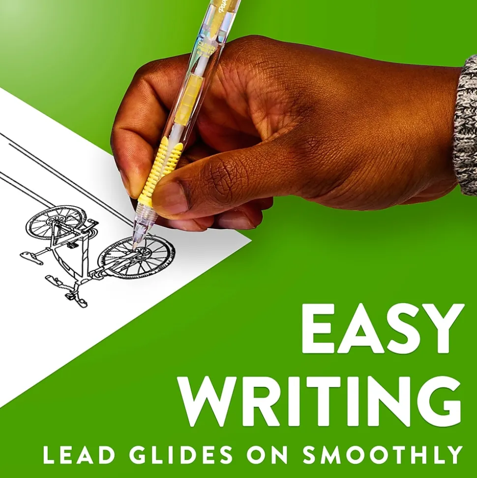 Paper Mate Clearpoint Starter Mechanical Pencil, 0.5mm, #2 Medium Lead, 2/Pack (34666PP)