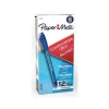 Paper Mate ComfortMate Ultra Retractable Ballpoint Pen, Medium Point, Blue Ink, Dozen (6310187)
