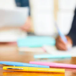 Paper Mate Flair Felt Pens, Medium Point, 0.7mm, Assorted Ink, Dozen (74423)