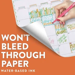 Paper Mate Flair Felt Pen, Medium Point, 0.7mm, Black Ink, 4 Pack (84344)