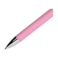 Paper Mate FlexGrip Elite Write for Hope Retractable Ballpoint Pen, Medium Point, Black Ink, Dozen (70672)