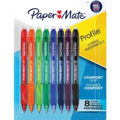 Paper Mate Profile Mech Mechanical Pencil, 0.7mm, #2 Medium Lead, 8/Pack (2105705)