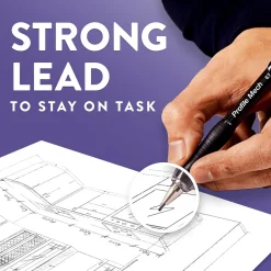 Paper Mate Profile Mech Mechanical Pencil, 0.7mm, #2 Medium Lead, 4/Pack (2105702)