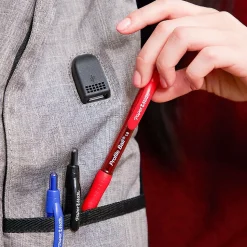 Paper Mate Profile Retractable Ballpoint Pen, Medium Point, Black Ink, Dozen (2095470)