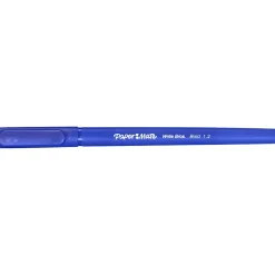 Paper Mate Write Bros. Ballpoint Pen, Bold Point, Blue Ink, Dozen (2124513)