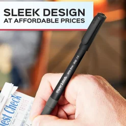 Paper Mate Write Bros. Grip Ballpoint Pen, Medium Point, Red Ink, Dozen (8808187)