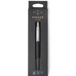 Parker Jotter Retractable Ballpoint Pen, Medium Point, 0.7mm, Blue Ink (1953184)