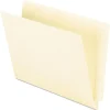 Pendaflex End Tab File Folder, Straight Cut, Letter Size, Manila, 100/Box (PFX H110D)