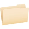 Pendaflex File Folder, 1-Tab, Legal Size, Manila, 100/Box (753 1/3-1)