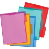 Pendaflex File Folder, 1-Tab, Letter Size, Assorted, 5/Pack (E85015)