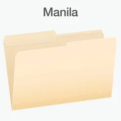 Pendaflex Heavy Duty File Folder, 1-Tab, Legal Size, 100/Box (1007052)