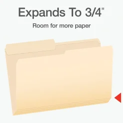 Pendaflex Heavy Duty File Folder, 1-Tab, Legal Size, 100/Box (1007052)