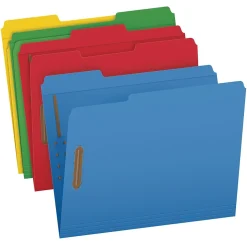 Pendaflex Heavy Duty File Folder, 1-Tab, Letter Size, Assorted, 50/Box (1006957)