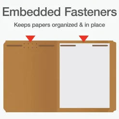 Pendaflex Heavy Duty File Folder, Straight Cut, Letter Size, Kraft, 50/Box (1006992)