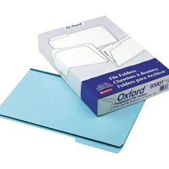 Pendaflex® Heavy Duty Pressboard Expanding File Folders, 1/3 Cut Top Tab, Legal, Blue, 25/Box (9300T13)