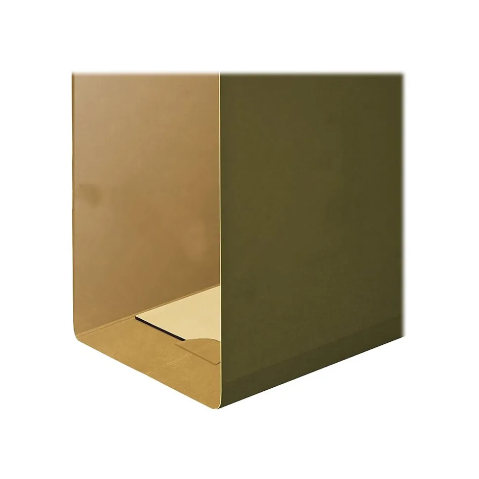 Pendaflex Reinforced Hanging File Folders, Extra Capacity, 1" Expansion, Legal Size, Standard Green, 25/Box (PFX 04153x1)