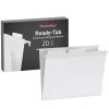 Pendaflex Standard Reinforced Hanging File Folder, 6-Tab, Letter, White, 20/Box (1006985)