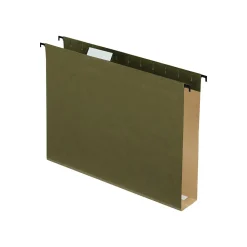 Pendaflex SureHook Reinforced Hanging File Folders, Extra Capacity, Letter Size, Standard Green, 20/Box (PFX 6152x2)