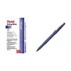 Pentel Rolling Writer Rollerball Pens, Medium Point, Blue Ink, Dozen (R100-C)